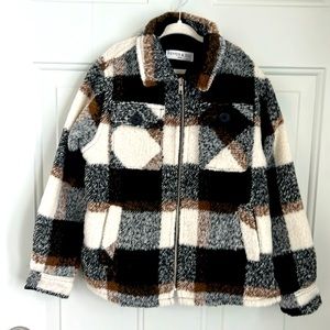Kids Plaid Shacket